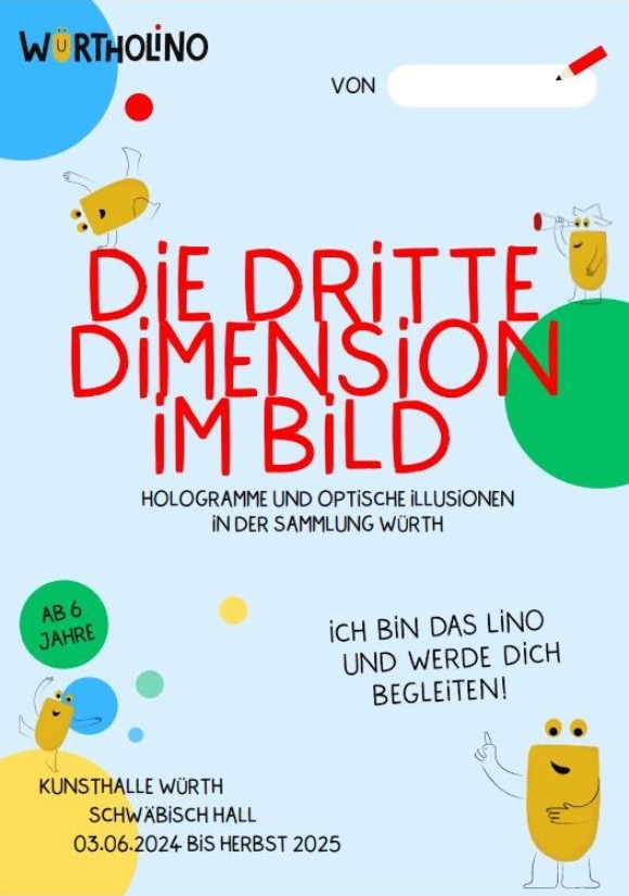 Würtholino-Heft zur Ausstellung in der Kunsthalle Würth
