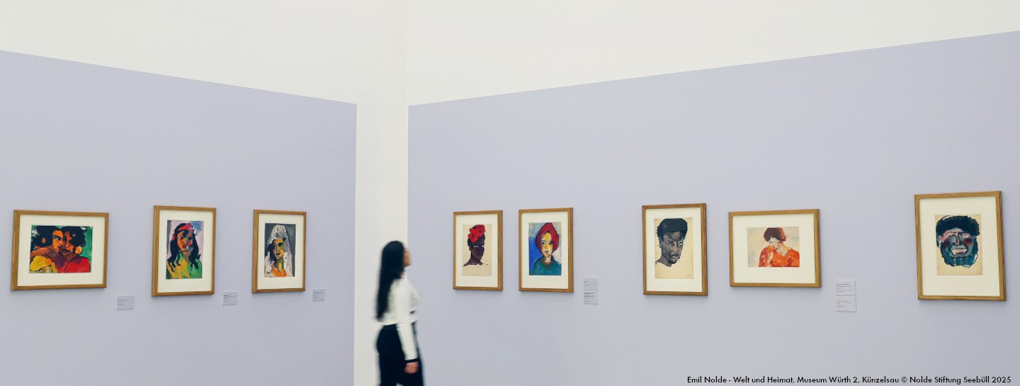 Emil Nolde - Welt und Heimat, Museum Würth 2, Künzelsau, © Nolde Stiftung Seebüll 2025 